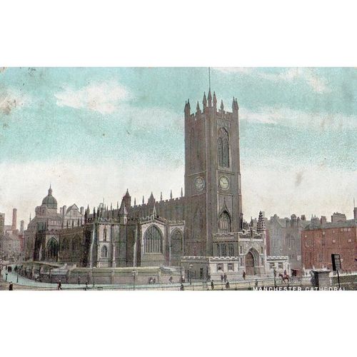 1907 National series PC Manchester Cathedral