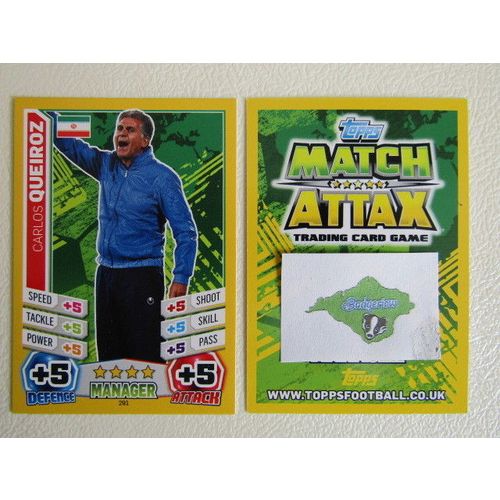 Match Attax 2014 Brasil World Cup Football Cards132-139 G Variants (EB2)
