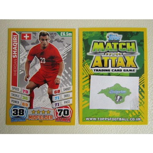 Match Attax 2014 Brasil World Cup Football Cards132-139 G Variants (EB2)