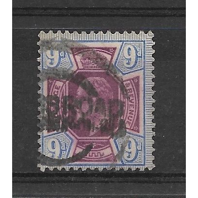 GB.SG250 9d Dull Purple and Ultramarine.Variety Unchecked.Fine Used.Nov18