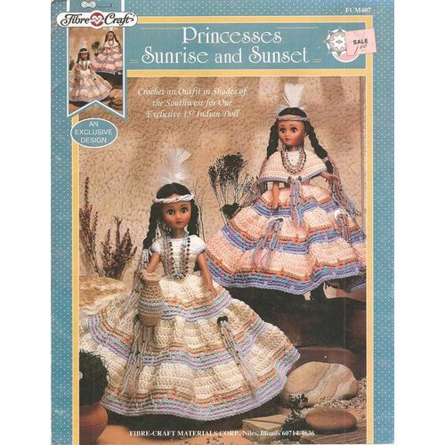 Crochet Pattern Leaflet Princesses Sunrise & Sunset