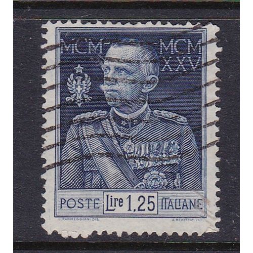 ITALY 1925 ROYAL JUBILEE IL25 USED