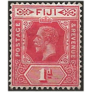 Fiji 1912 SG127 1d Carmine Mounted Mint . ..