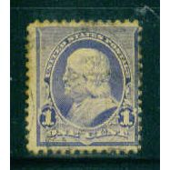 Used 219 1c Benjamin Franklin Average Plus M01941