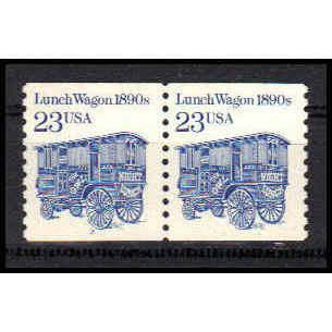 2464 23c Lunch Wagon Very Fine MNH Dry Gum CNP Left 3 PA1148