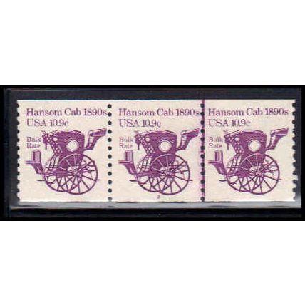 1904 10.9c Hansom Cab Fine MNH Dry Gum PNC 2/3 PA2355