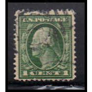 Used 405 1c George Washington Barely Clears K3019