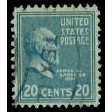 Used 825 20c James Garfield Fine M08054