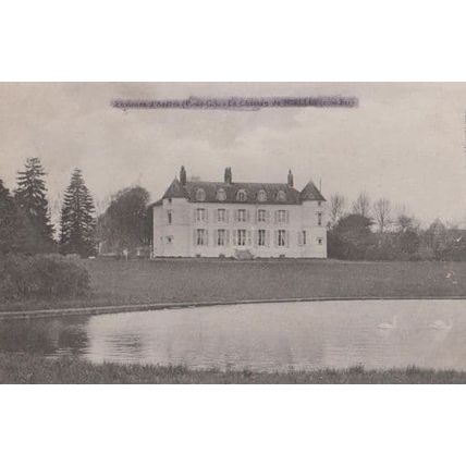 Le Chateau De Nielles D'Ardres Old French Postcard
