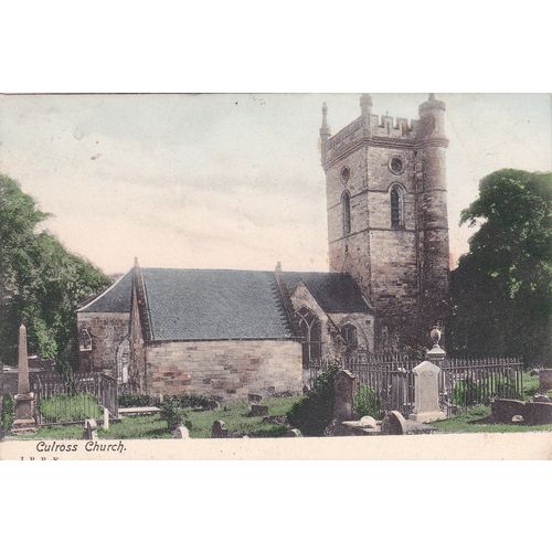 Culross Church Fife Postcard (FIF7250853)