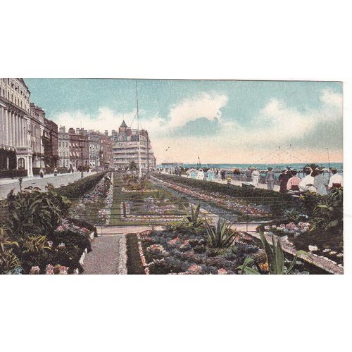 Carpet Gardens Eastbourne Sussex Postcard (Sx73064)