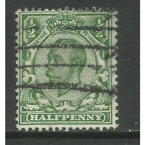 GB 1912 KGV 1/2d Green Wmk 49 SG 339. ( R440 )