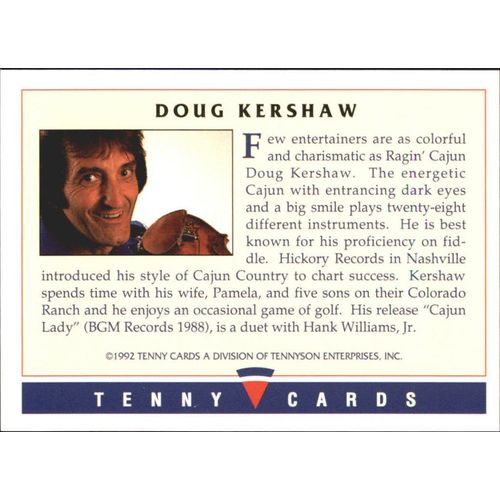 1992 Super Country Music Doug Kershaw #15