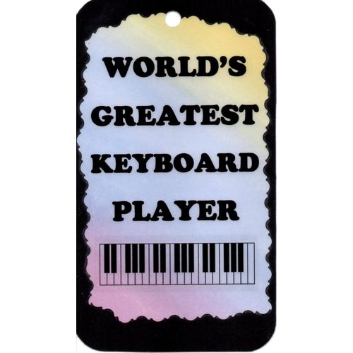 5031 World's Greatest Keyboard Player Sign Magnet Music Band Choir Gift