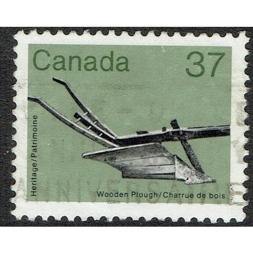 Canada 1982 Heritage Artefacts 37c Black Green and Deep Green SG1061 GU