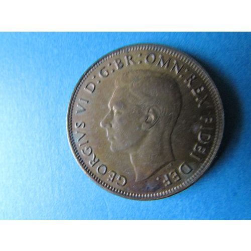 1949 GEORGE VI ONE PENNY FREE POST J.