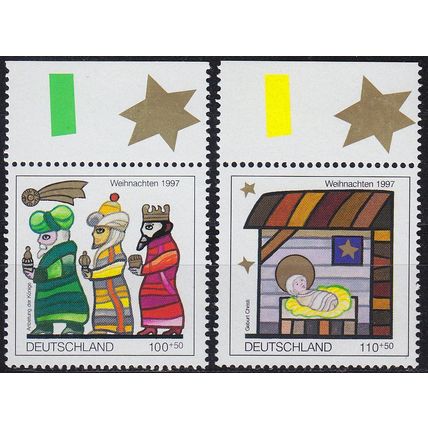 GERMANY BUND [1997] MiNr 1959-60 ( **/mnh ) Weihnachten