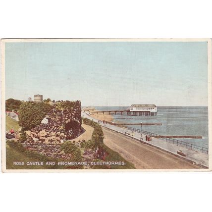 Standard size printed Ross Castle Promenade Pier Cleethorpes Lincolnshire