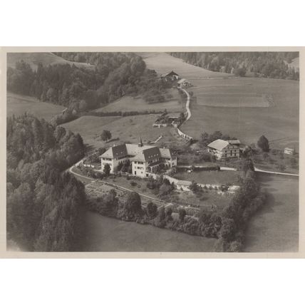 Couvent Du Carmel Le Piquier French Aerial RPC Postcard