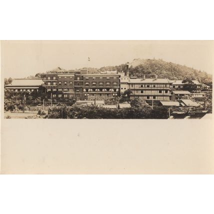 Miyako Hotel Japan Antique Mint Japanese Real Photo Postcard