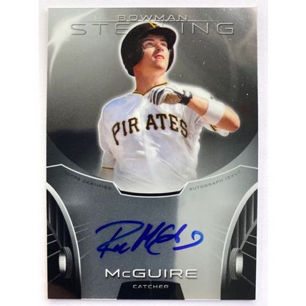 2013 Bowman Sterling Prospect Autographs #BSAP-RMC Reese McGuire