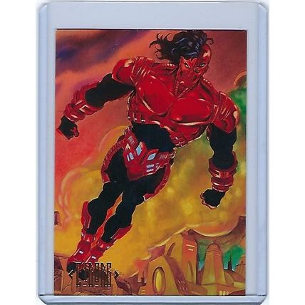Cyborg - Painted by Hank Henshaw - DC Comics Trading Card