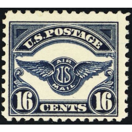 C5, Mint NH 16¢ Early Airmail Stamp CV $120 *- Stuart Katz