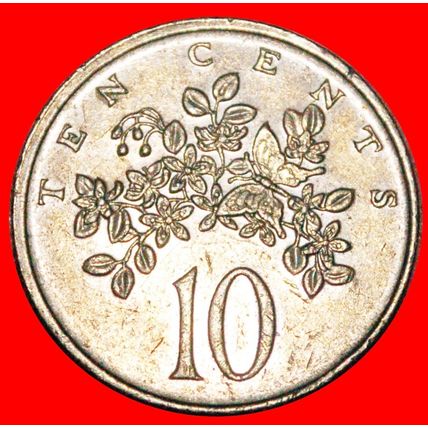 GREAT BRITAIN (1969-1989): JAMAICA★ 10 CENTS 1986 BUTTERFLY★LOW START★NO RESERVE