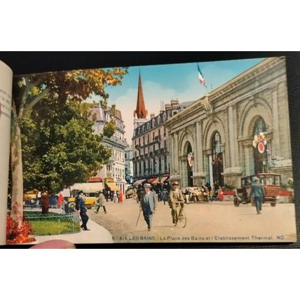 Aix-les-Bains, c.1920s - Carnet des 18 Cartes Postales - Lévy et Neurdein