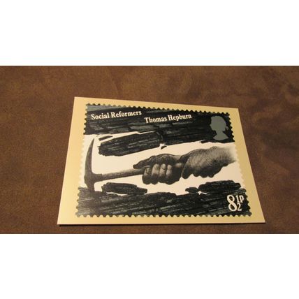 1976 GB PHQ Postcard cover - Social & Industrial Reform - PHQ14