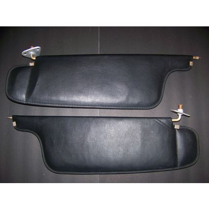 1971 72 73 74 PLYMOUTH ROAD RUNNER GTX DODGE CHARGER BLACK SUNVISORS OEM 2879052