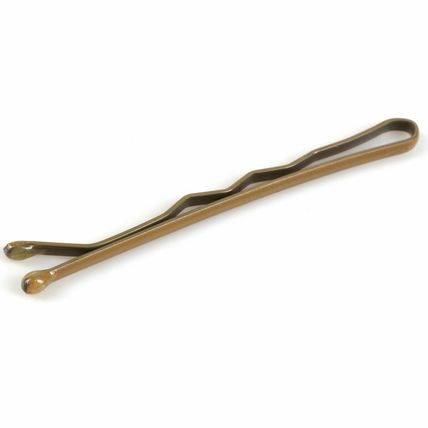 BLACK BROWN BLONDE HAIR GRIPS Girls Granny Bobby Pin Slide Kirby Clip Clamps
