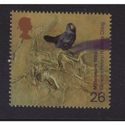 SG2103a 1999 26p Millennium Scientists' Tale Perf 14½x14 ExDX23 Unmounted Mint.