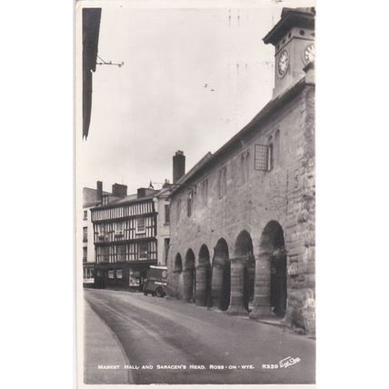 E650 HEREFORD - MARKET HALL AND SARACENS HEAD