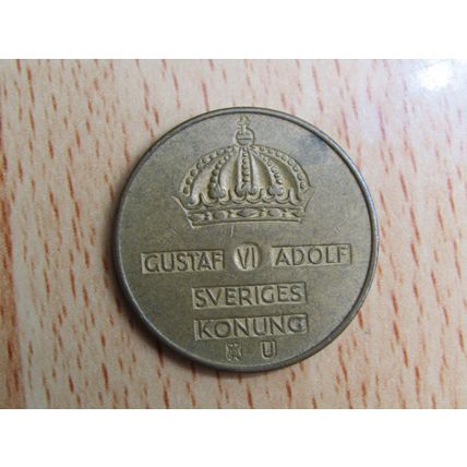 Sweden 1965 5 Ore Coin