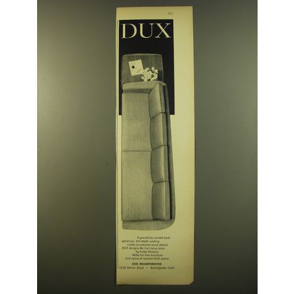1961 Dux Sofa by Folke Ohlsson Advertisement