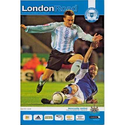 PETERBOROUGH UNITED v NEWCASTLE UNITED LEAGUE CUP 2009