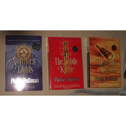 Northern Lights, Amber Spyglass, Subtle Knife, 3 PBs tpb by Philip Pullman VG+ B