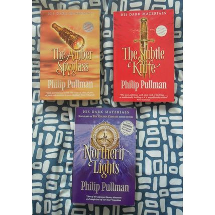 Northern Lights, Amber Spyglass, Subtle Knife, 3 PBs tpb by Philip Pullman VG+ B