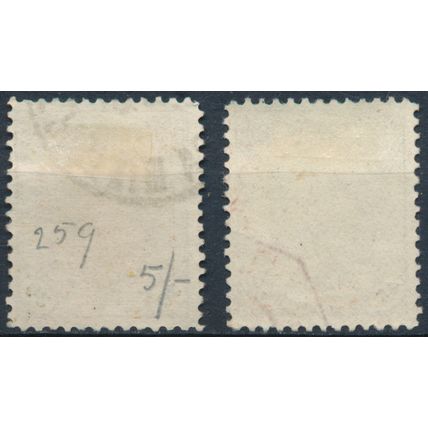Eagle: 30h & 45h - Bosnia & Herzegovina 1901 - FH - MiNr 25 & 28