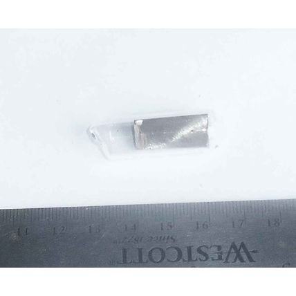 Uranium metal U DU 16.08 grams 99.9%