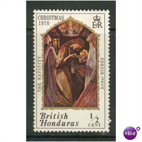 British Honduras 1970 - SG295 - 1/2c Christmas (Nativity) - MNH