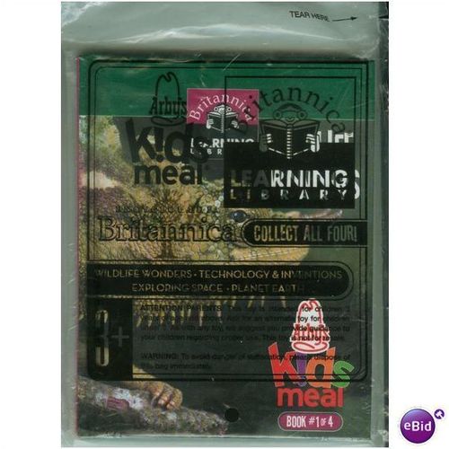 2010 Arbys Britannica Learning Library Book #1 Mint in Package