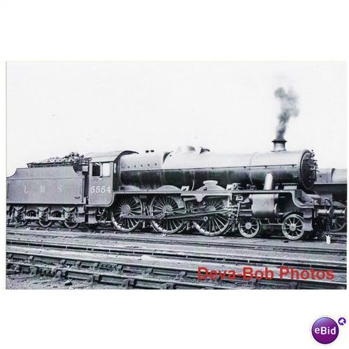 Railway Photo LMS Jubilee 5554 Ontario Stanier 4-6-0 Loco