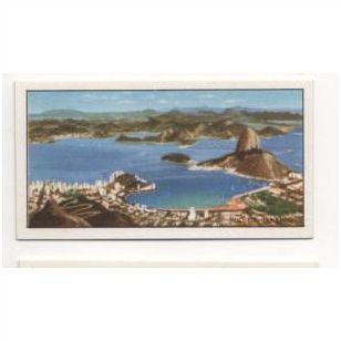 1954 Beaulah's of Boston Marvels of the World Trade card # 11 Rio de Janeiro