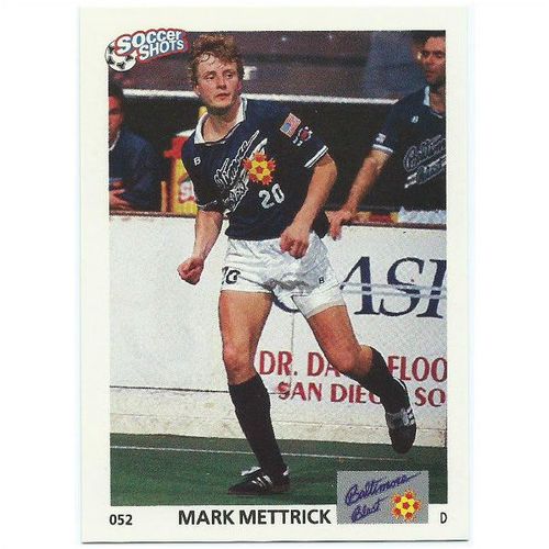 1991 Soccer Shots MSL - #052 - Mark Mettrick