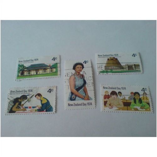 NEW ZEALAND 1974 NEW ZEALAND DAY USED