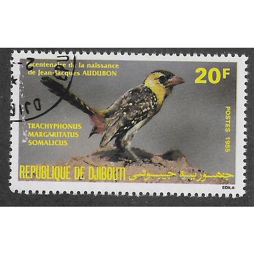 DJI 1985 20f 'BIRDS - JOHN J AUDUBON' FINE USED (EBID 55-136)
