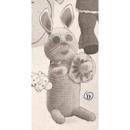 Crochet Bunny Pattern Crocheted Bunny
