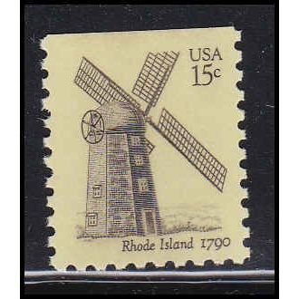 1739 15c Windmill Fine MNH Dry Gum BPS Top V4675 (6)